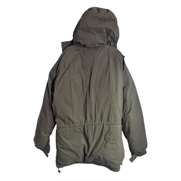 Sierra Designs Vintage Goose Down Parka Removable Hoodie Nylon Snap Zip size XL - Picture 7 of 13